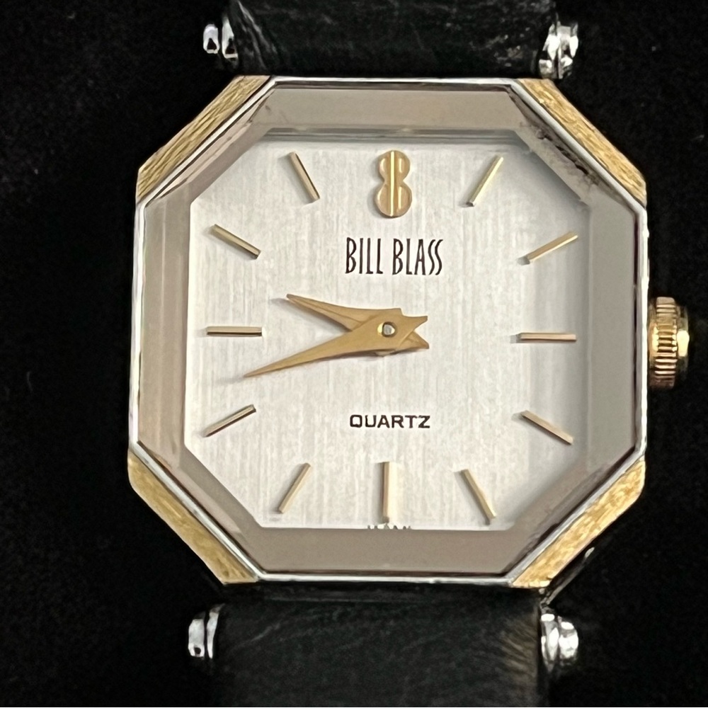 Bill Blass Quartz Vintage Hexagonal Ladies Watch